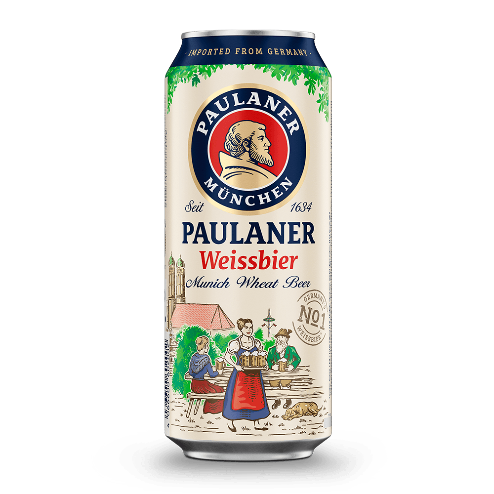 Cerveja Alemã Paulaner Weissbier Lata 500ml